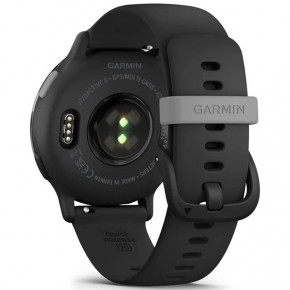 - Garmin Vivoactive 5 Slate Aluminum Bezel with Black Case and Silicone Band (010-02862-50) 5