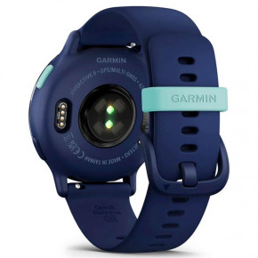 - Garmin Vivoactive 5 Metallic Navy Aluminum Bezel with Navy Case and Silicone Band (010-02862-52) 5