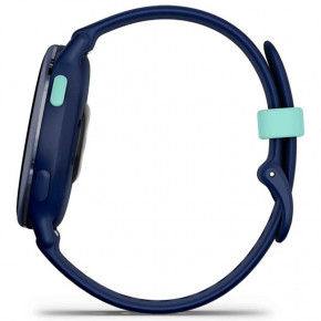 - Garmin Vivoactive 5 Metallic Navy Aluminum Bezel with Navy Case and Silicone Band (010-02862-52) 9