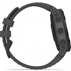 �����-���� Garmin Fenix 6 Pro Solar Black with Slate Gray Band (010-02410-11/10) 5