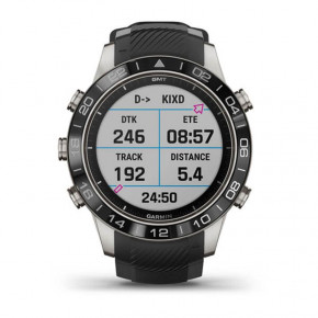 - Garmin Marq Aviator Black Silicone (010-02567-11) 3