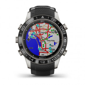 - Garmin Marq Aviator Black Silicone (010-02567-11) 8