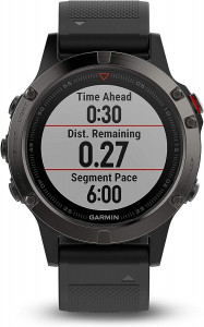 - Garmin Fenix 5 Slate Gray Sapphire With Black Band (010-01733-00, 010-01688-60) 4