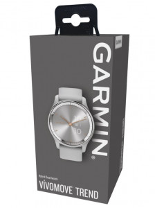 - Garmin Vivomove Trend French Gray (010-02665-02) 10