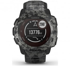 - Garmin Instinct Solar Graphite Camo (010-02293-15)