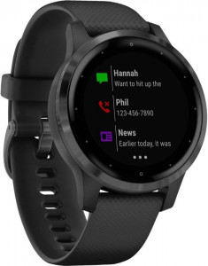 - Garmin Vivoactive 4S Black with Slate (010-02172-13) 4