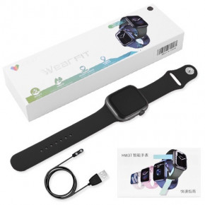 - Smart Watch HW37 WearfitPro Aluminium   black 3