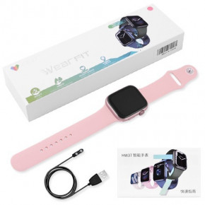 - Smart Watch HW37 WearfitPro Aluminium   pink  5