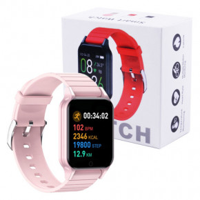 - Smart Watch T96   pink (7580) 6