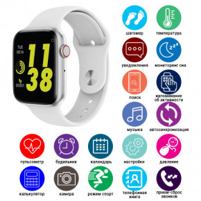 - Smart Watch W34 plus   white (8048)