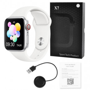 - Smart Watch X7   white (8083) 5