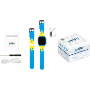 - Amigo GO008 GLORY GPS WIFI Blue-Yellow (976267) 8