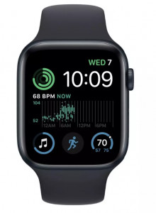 - Apple Watch SE GPS 40mm Space Grey Aluminium Case with Midnight S (MKQ13) 3