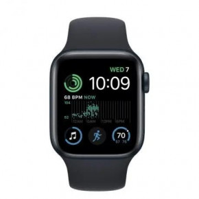 - Apple Watch SE 2 GPS 44mm Midnight Aluminum Case with Midnight Sport Band - M/L (MNTG3) 3