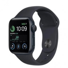 - Apple Watch SE 2 GPS 44mm Midnight Aluminum Case with Midnight Sport Band - M/L (MNTG3)