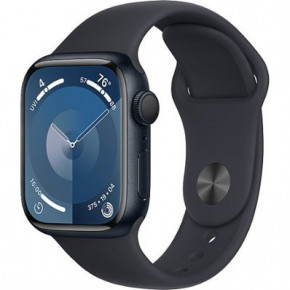  - Apple Watch Series 9 GPS 41mm Midnight Aluminum Case w. Midnight Sport Band - S/M (MR8W3) (0)