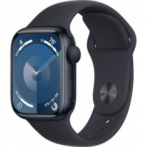  - Apple Watch Series 9 GPS 45mm Midnight Aluminum Case w. Midnight Sport Band - S/M (MR993) (0)