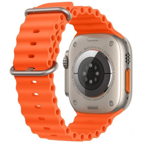 - Apple Watch Ultra 2 GPS + Cellular 49mm Titanium Case with Orange Ocean Band (MREH3) 4