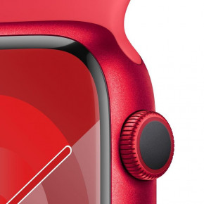 - Apple Watch Series 9 GPS + Cellular 41mm PRODUCT RED Alu. Case w. PRODUCT RED Sport Band - S/M (MRY63) 4