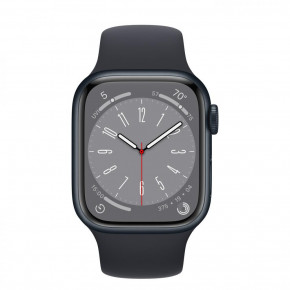 �����-���� Apple Watch Series 8 GPS 41mm Midnight Aluminum Case with Midnight Sport Band - M/L (MNU83) 3