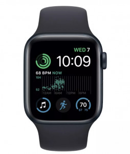 �����-���� Apple Watch SE 2 GPS + Cellular 40mm Midnight Aluminum Case w. Midnight S. Band - M/L (MNTN3) 3