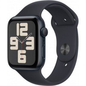 �����-���� Apple Watch SE 2 GPS 44mm Midnight Aluminium Case with Midnight Sport Band M/L (MRE93)