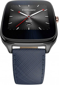 - ASUS ZenWatch 2 WI501Q Black/Leather Blue 4