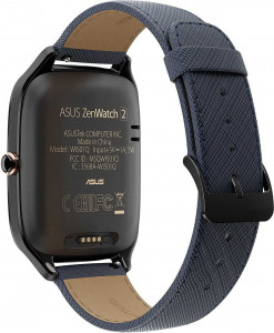 - ASUS ZenWatch 2 WI501Q Black/Leather Blue 6