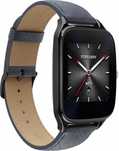 - ASUS ZenWatch 2 WI501Q Black/Leather Blue 8