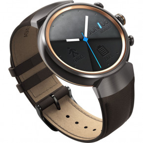 - ASUS ZenWatch 3 WI503Q Gunmetal/Brown Leather 3