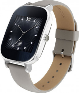 - ASUS ZenWatch 2 WI502Q Silver/Leather Grey Refabrished Grade B