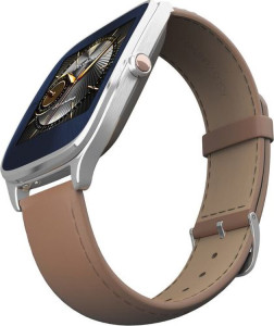 - ASUS ZenWatch 2 WI501Q Silver/Leather Brown Refabrished Grade B 4