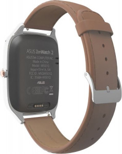 - ASUS ZenWatch 2 WI501Q Silver/Leather Brown Refabrished Grade B 5