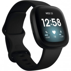 - Fitbit Versa 3 Black/Black Aluminum  4