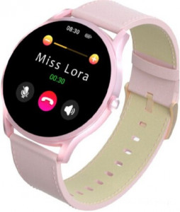 - Kieslect Lora Lady Calling Watch Silver Pink 3