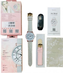 - Kieslect Lora Lady Calling Watch Silver Pink 6