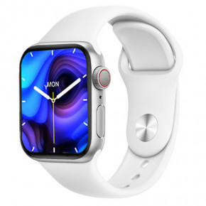 Smart Watch AK99, 44 mm Aluminium,  , white (8800)