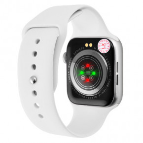 Smart Watch AK99, 44 mm Aluminium,  , white (8800) 3