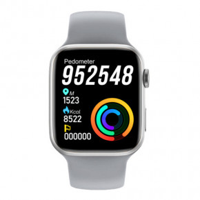 Smart Watch HW37, WearfitPro, Aluminium,  , grey (8860) 5