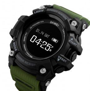   Skmei 1188 Smart Watch Green and Black ( 5 bar) 7