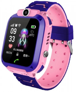 - UWatch Q12 Kid smart watch Pink #I/S