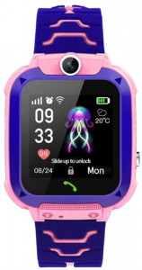 - UWatch Q12 Kid smart watch Pink #I/S 3