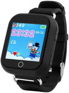 - UWatch Q100s Kid smart watch Black #I/S