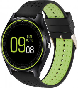 - UWatch V9 Black-Green #I/S