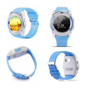 - UWatch V8 Blue  #S/O 4