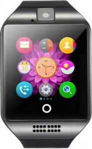 - UWatch Smart Q18 Black/Black 3