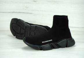  Balenciaga Speed Trainer All Black 5