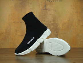  Balenciaga Speed Trainer Black White (   -  36-45) 4