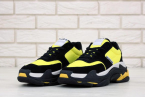  Balenciaga Triple S 2.0 Black Yellow 5