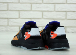  Adidas Nite Jogger Black Orange Blue (    -) 40-45 6